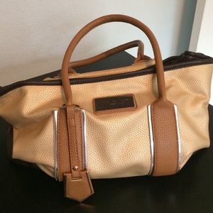 Leather Marc New York satchel style purse