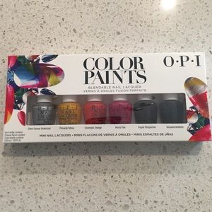 New set of mini opi nail polishes