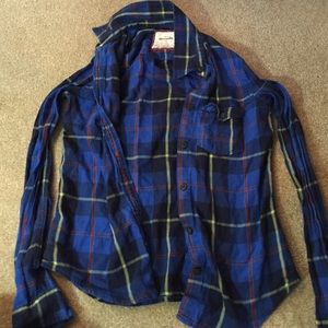 Blue flannel