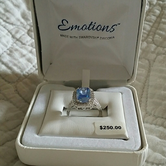 Swarovski zirconia ring