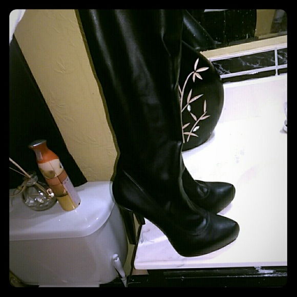 High heel Jlo boots