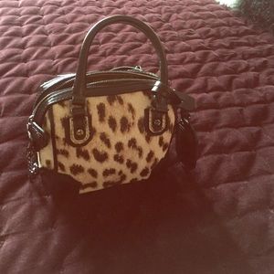 Mini Olivia. Alice and Olivia handbag leopard