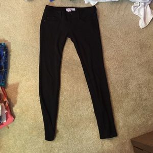 black jeggings