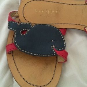 Kate Spade Whale Sandals