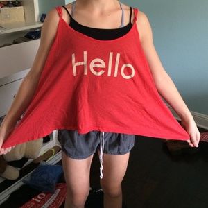 Hello tank
