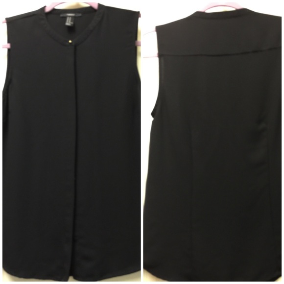 Forever 21 blouse, sleeveless.