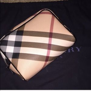 Burberry make up bag