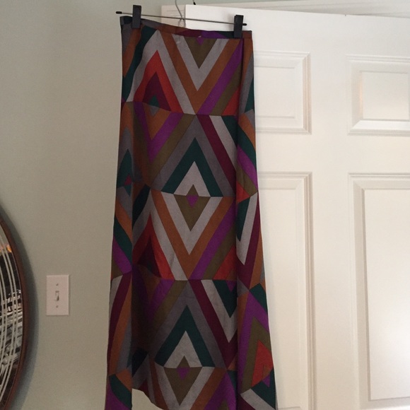 Maxi skirt made in Italy. 100% silk - Picture 1 of 3