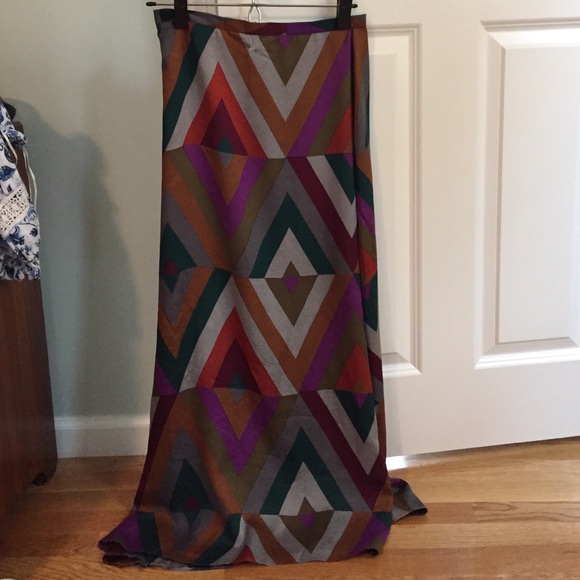 Maxi skirt made in Italy. 100% silk - Picture 3 of 3
