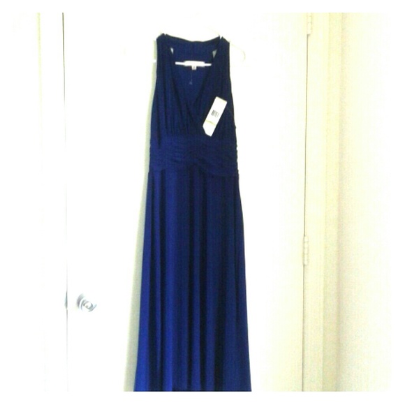 Blue dress