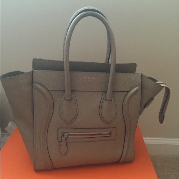 Celine Micro Grey Bag