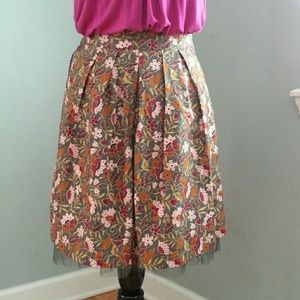 Modbe Floral and Tulle Skirt