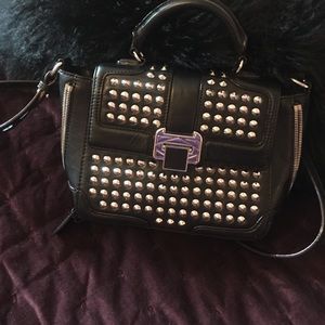 Black studded Rebecca minkoff