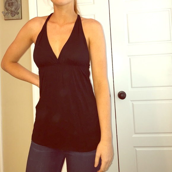 Boutique Black halter Top
