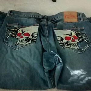 Ed Hardy 44x32 Jeans