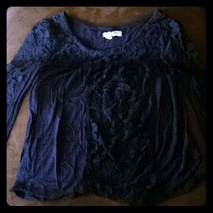 Aeropostale  lace long sleeve shirt