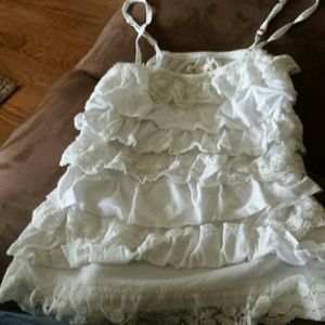 Hollister White Tank Top