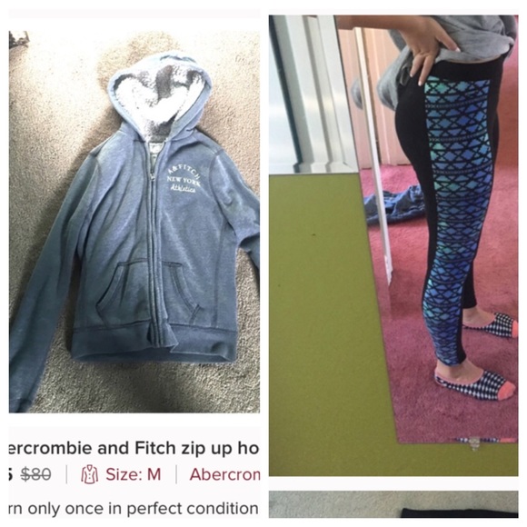 Bundle leggings and sweatshirt