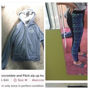 Bundle leggings and sweatshirt
