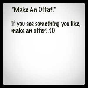 All offers considered :)