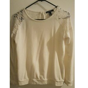 Cream sweater