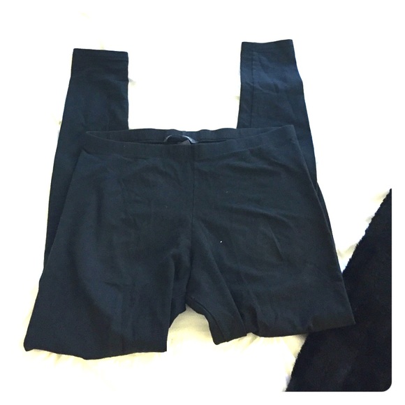 Black Cotton Leggings- Victoria secret!