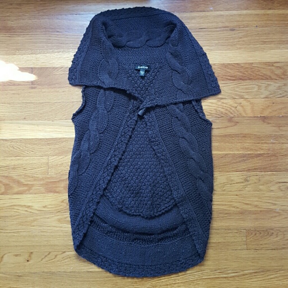 Bebe sweater vest