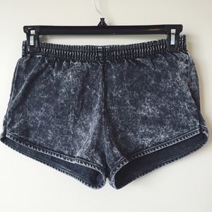 American Apparel Acid Wash Denim Short