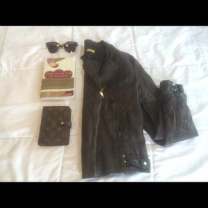 Dark Brown Leather Jacket