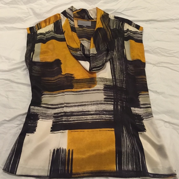 Nordstrom "Classiques Entier" Cowl Neck Blouse