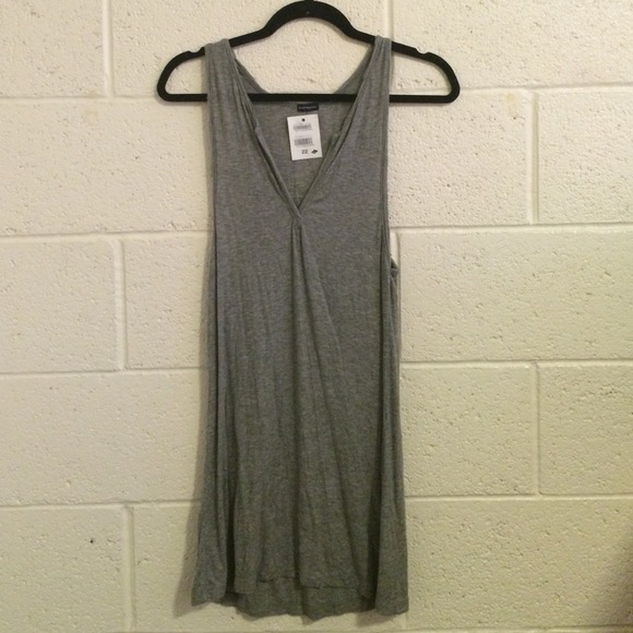 NWT Brandy Melville gray Hester dress