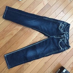 LA idol USA cropped jeans. Blue and good as new