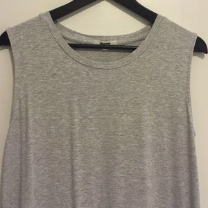 grey madewell maxi dress.