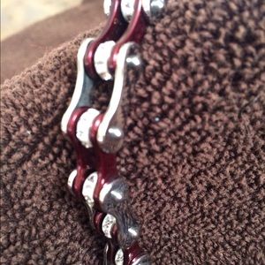 Bike chain bracelet