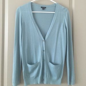 Ann Taylor button down sweater