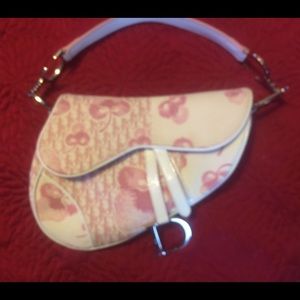 Authentic Christian Dior saddle bag - never used