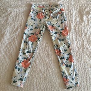 Floral print GAP pants