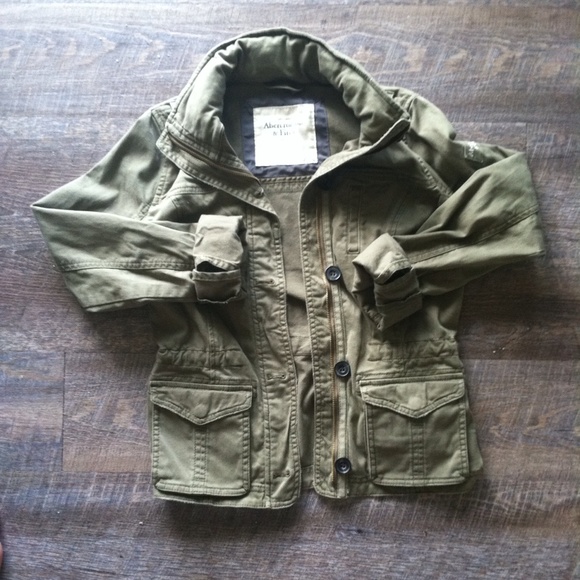 Abercrombie and Fitch military jacket