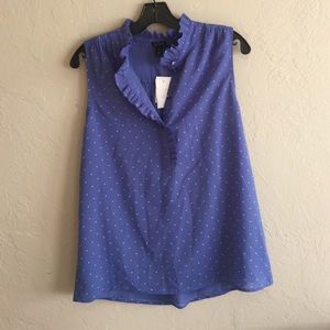 J. Crew Polka Dot Blouse