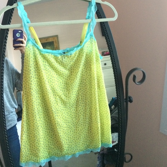 Victoria Secret cheetah sleep top