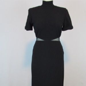 Black Cut Out Dress