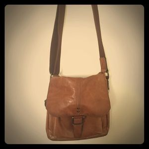 Fossil Leather Satchel