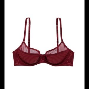 Aerie pretty luxuries bow back bra