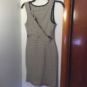 Stripped pitaya dress