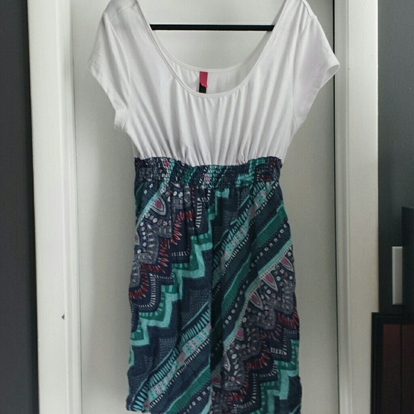 Pure Energy Aztec Print Dress