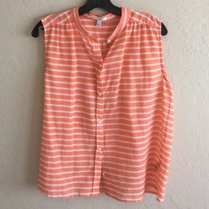 J. Crew Striped tank