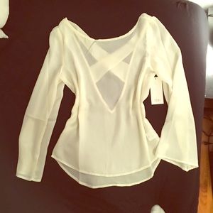 Tobi xs shirt low back