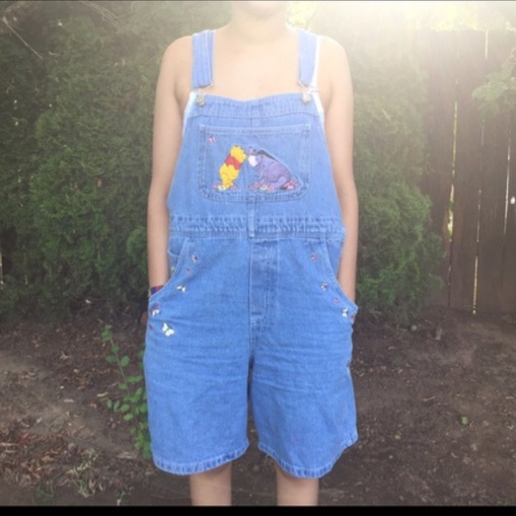 Whinnie the pooh overalls