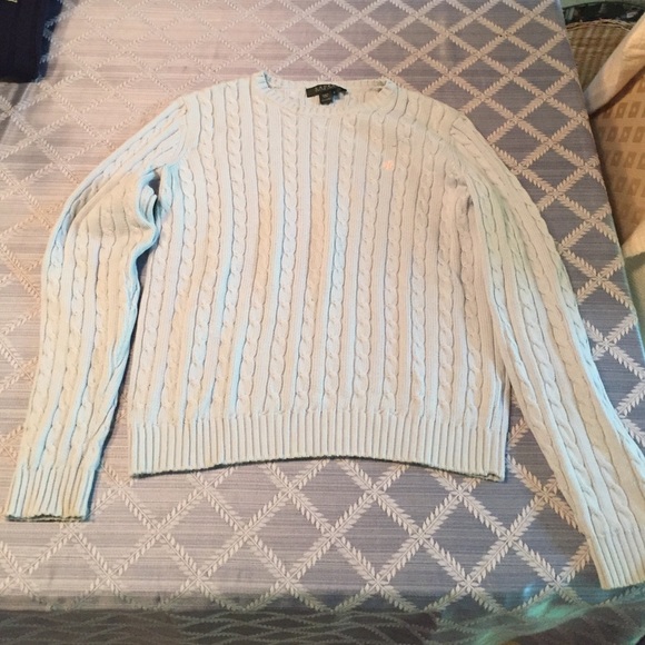 Light blue Ralph Lauren sweater