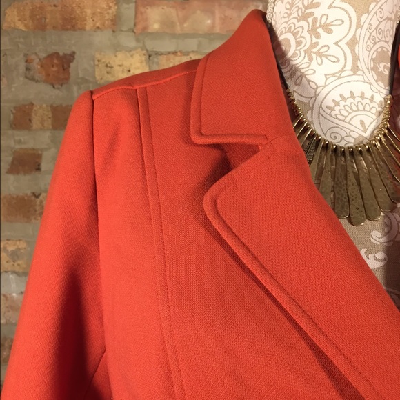 Orange H&M Jacket with Gold Buttons - Picture 2 of 4